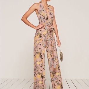Reformation Lenore Jumpsuit in size 8